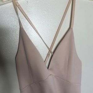 Cute pink mini dress